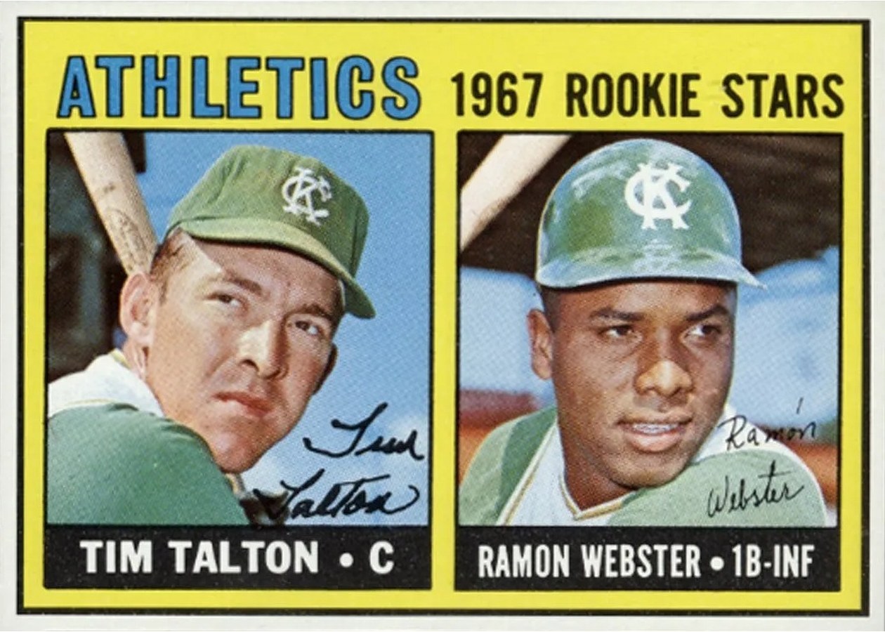 1967 Topps #603 Athletics 1967 Rookie Stars, Kansas City Athletics