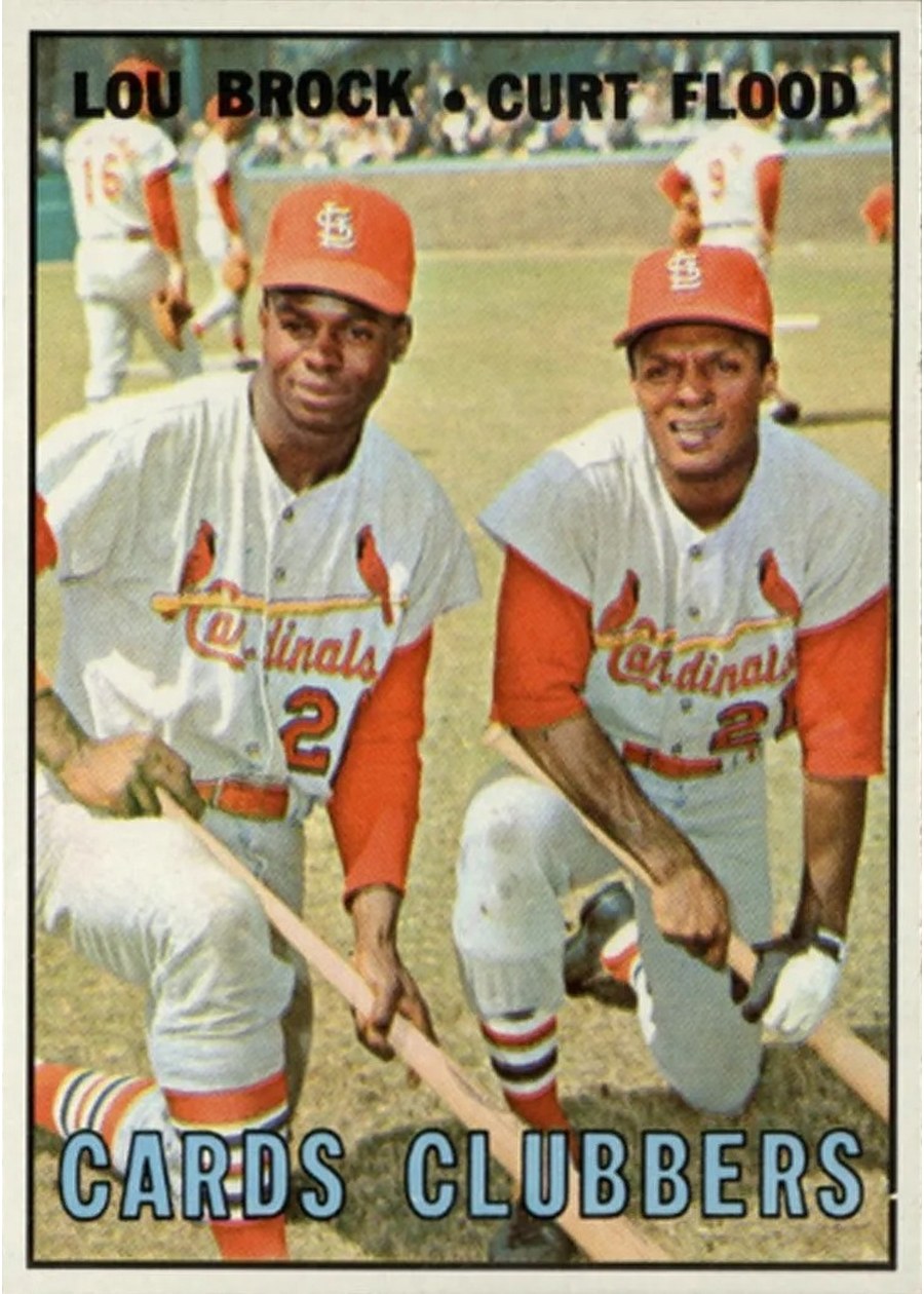 1967 Topps #63 Cards Clubbers, St. Louis Cardinals
