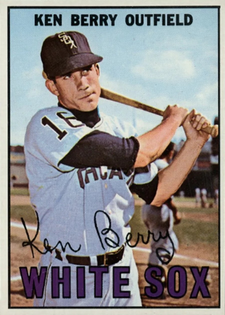 1967 Topps #67 Ken Berry, Chicago White Sox