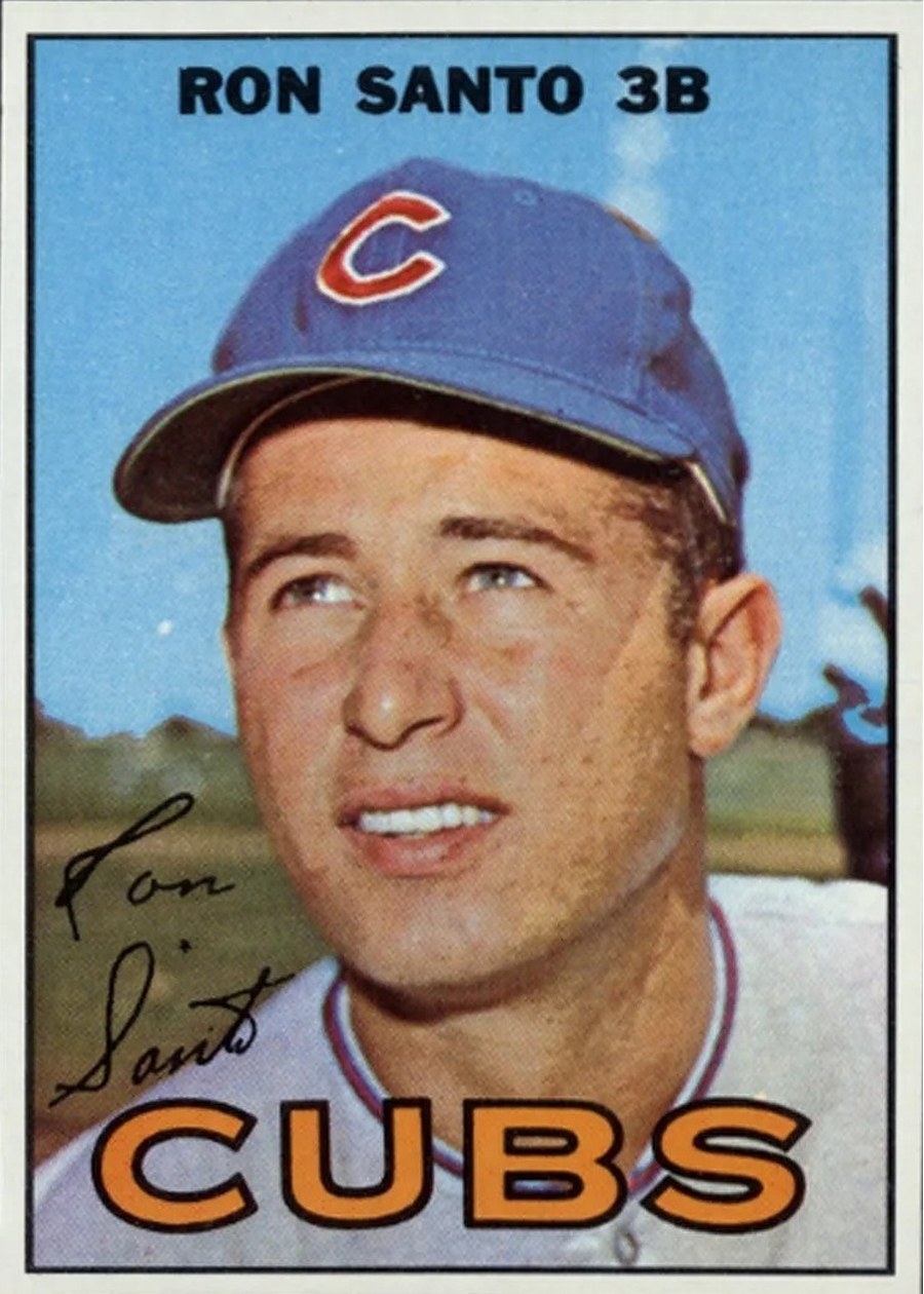 1967 Topps #70 Ron Santo, Chicago Cubs