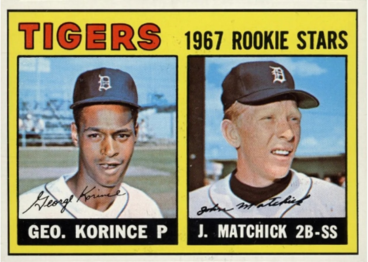 1967 Topps #72 Tigers 1967 Rookie Stars, Detroit Tigers