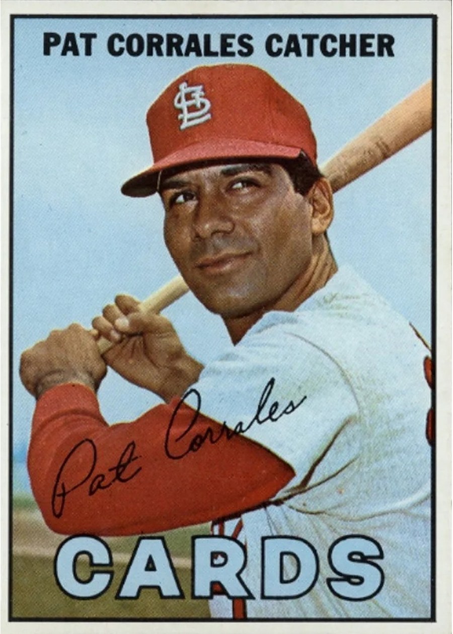 1967 Topps #78 Pat Corrales, St. Louis Cardinals