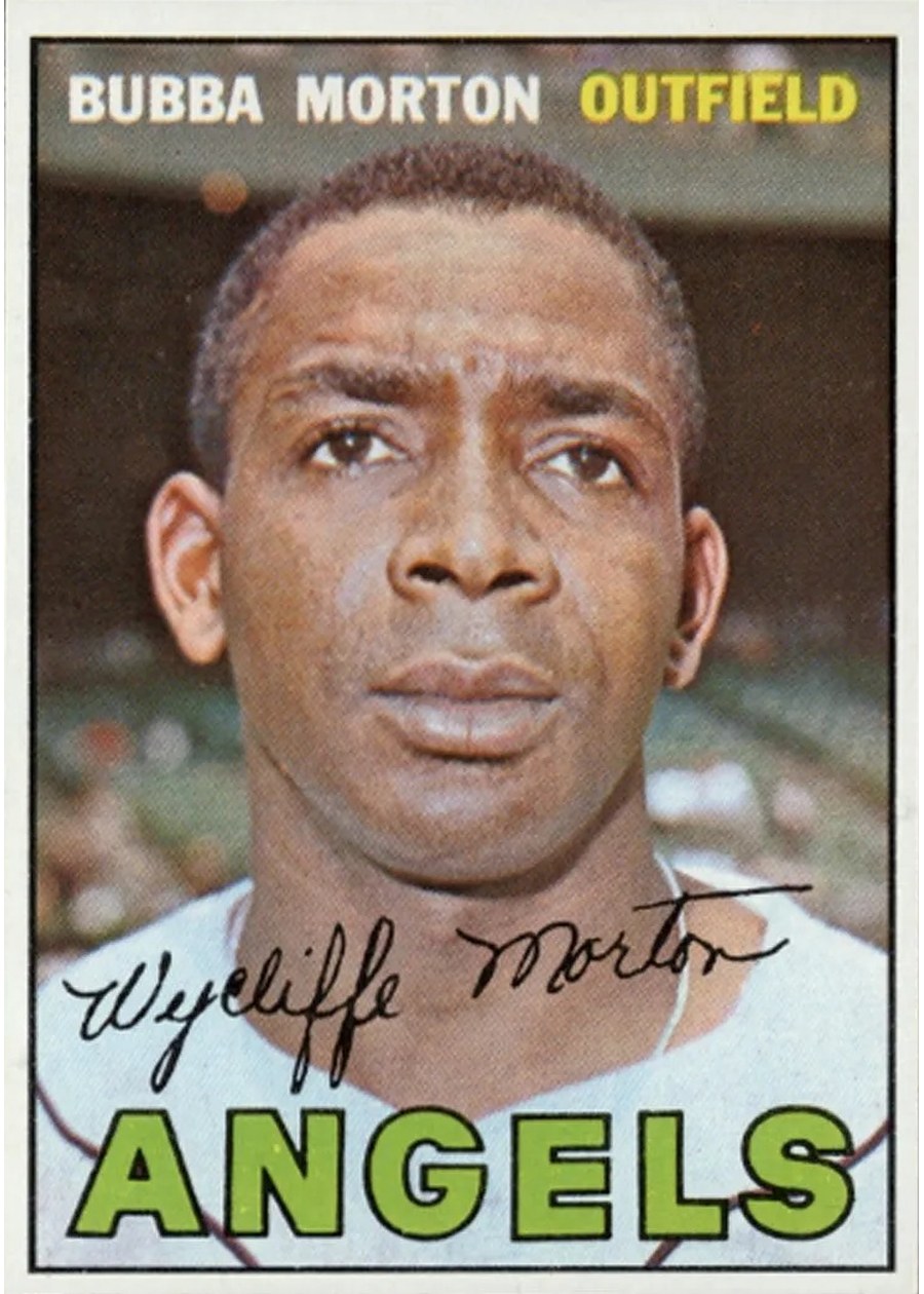 1967 Topps #79 Bubba Morton, California Angels
