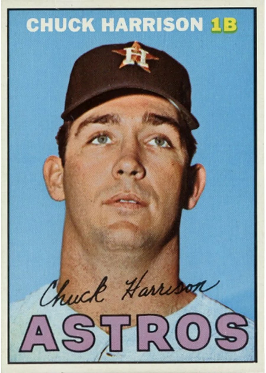 1967 Topps #8 Chuck Harrison, Houston Astros