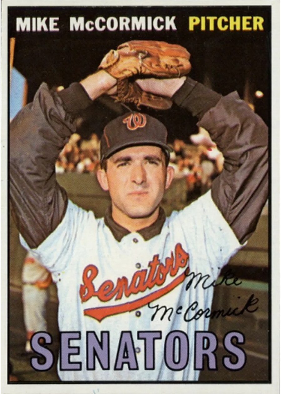 1967 Topps #86 Mike McCormick, San Francisco Giants