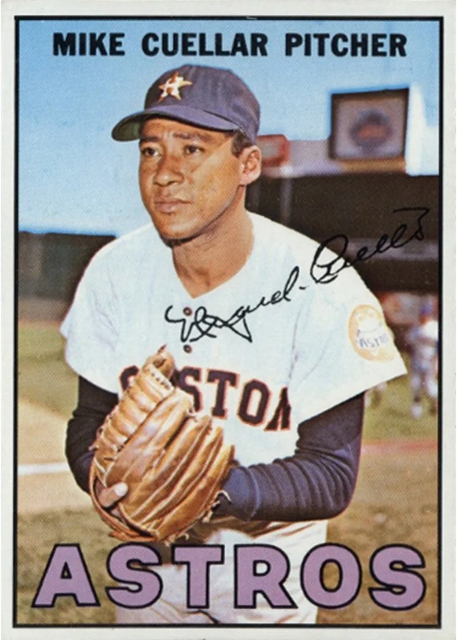 1967 Topps #97 Mike Cuellar, Houston Astros