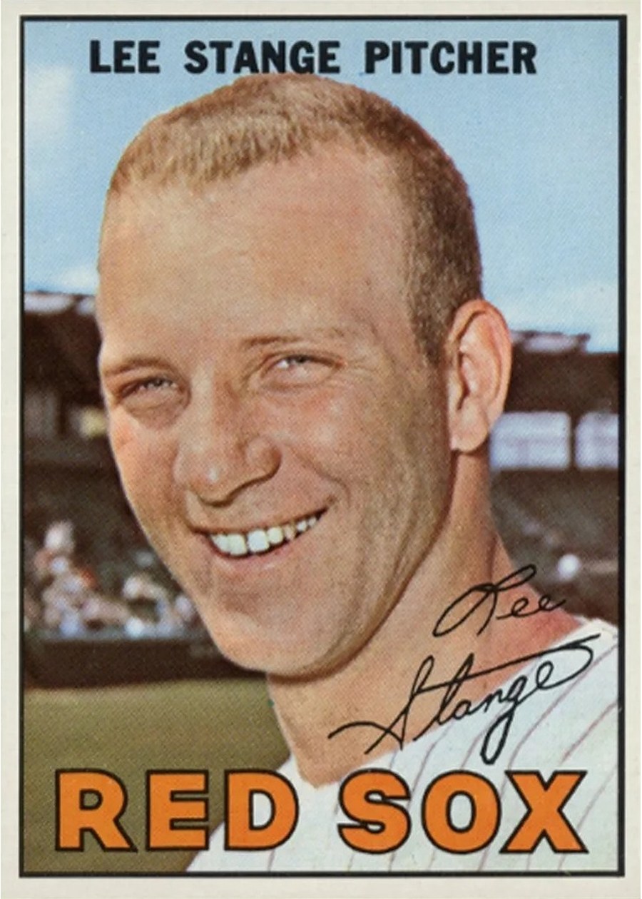 1967 Topps #99 Lee Stange, Boston Red Sox