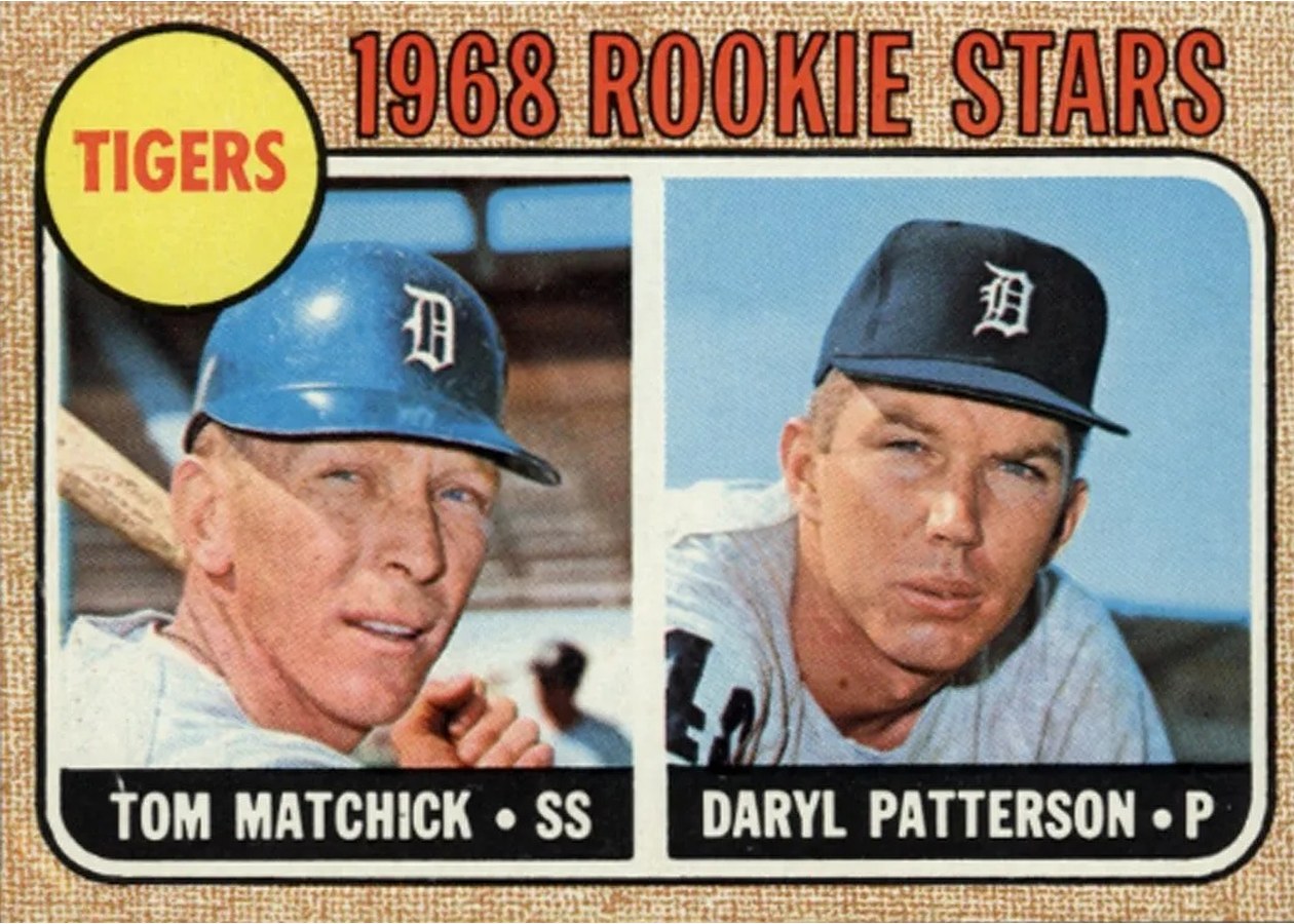 1968 Topps #113 Tigers 1968 Rookie Stars, Detroit Tigers