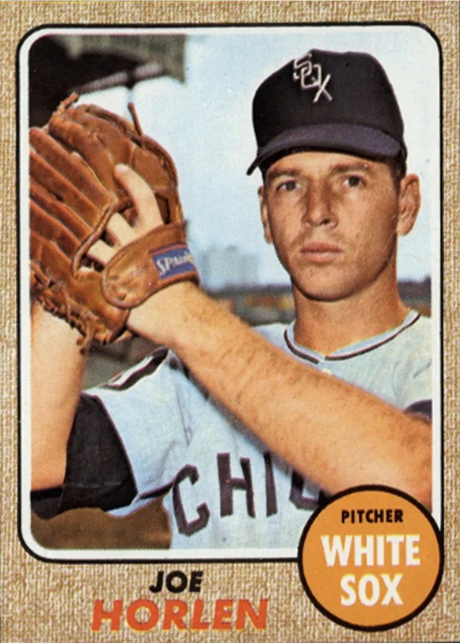 1968 Topps #125 Joe Horlen, Chicago White Sox