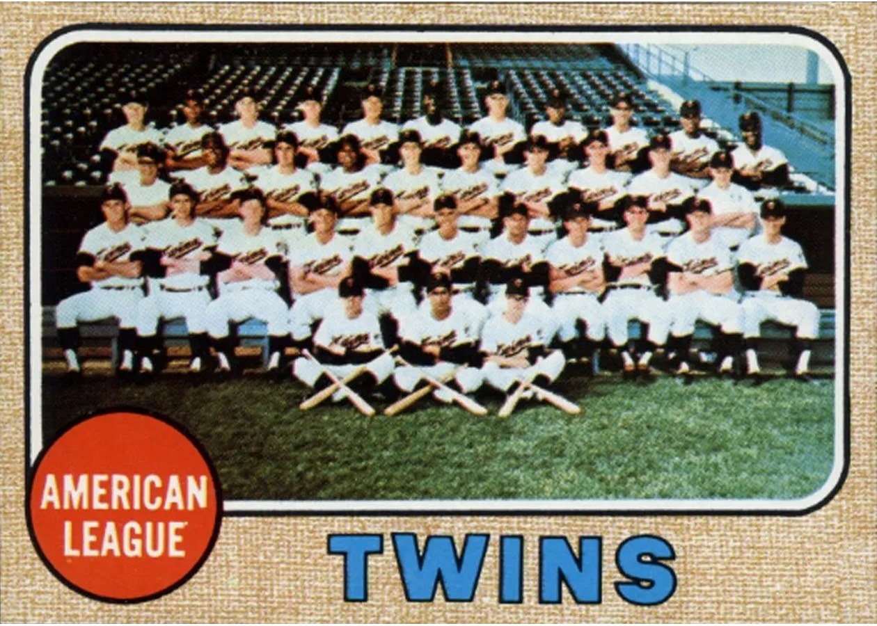 1968 Topps #137 Minnesota Twins