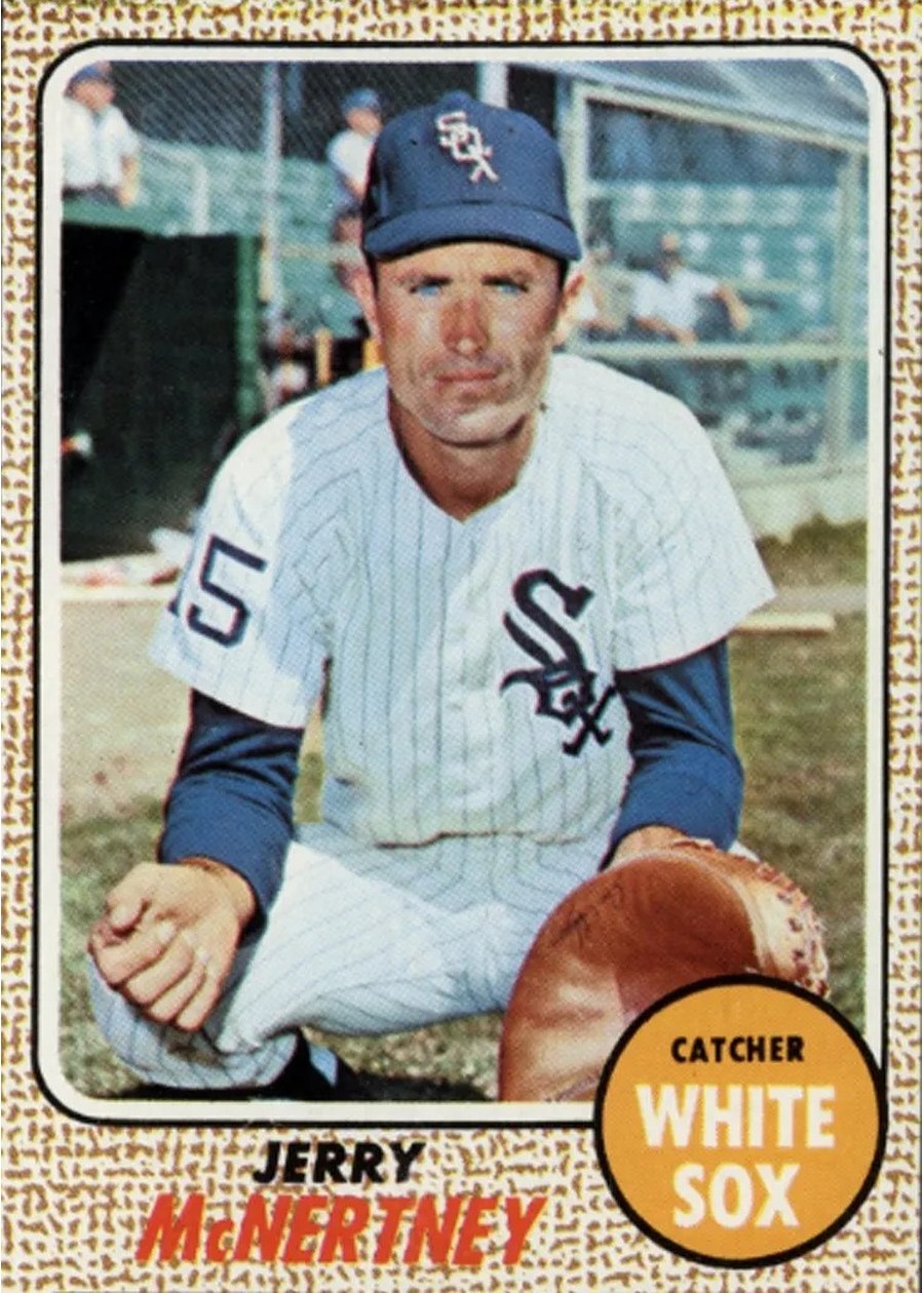 1968 Topps #14 Jerry McNertney, Chicago White Sox