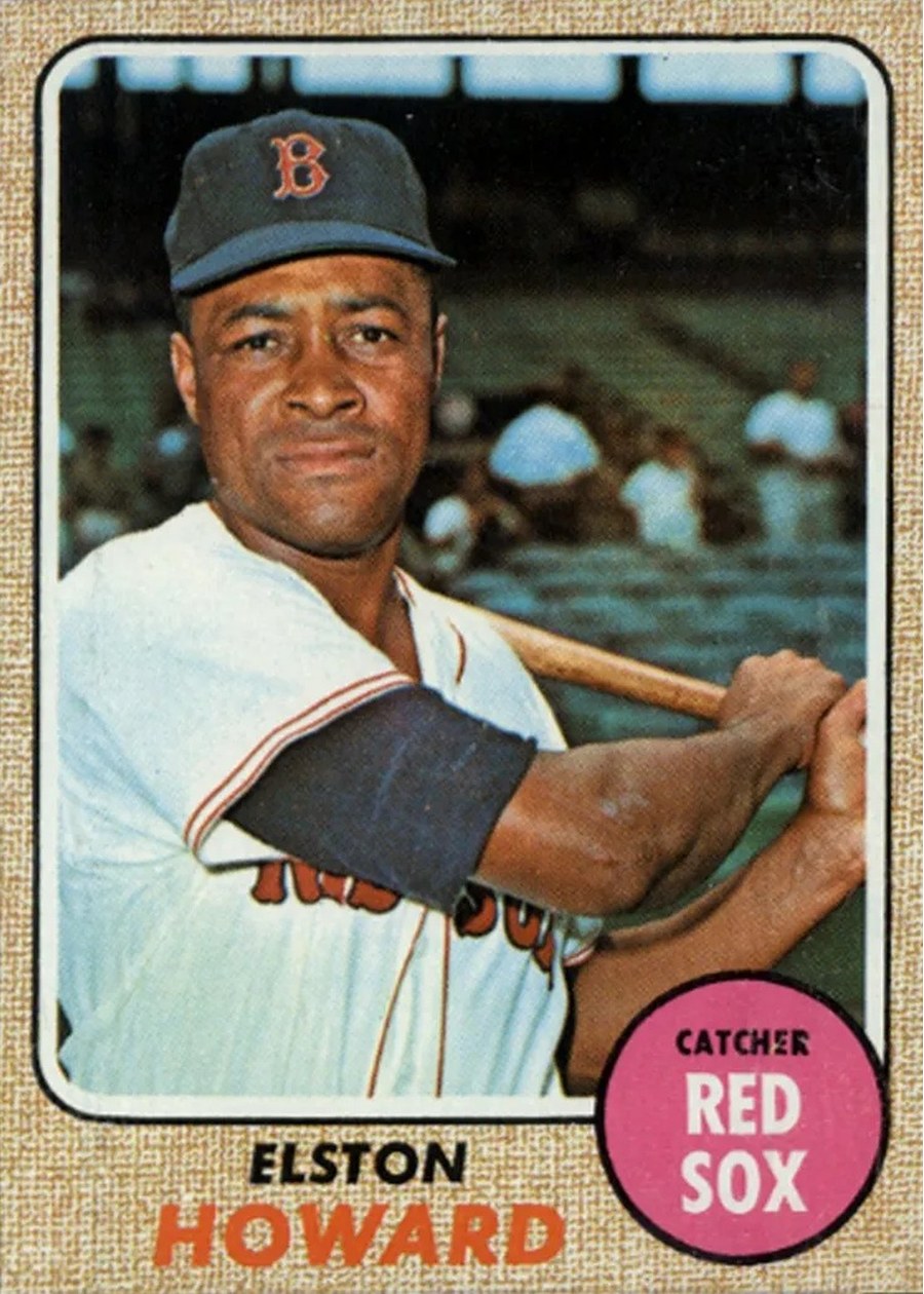 1968 Topps #167 Elston Howard, Boston Red Sox