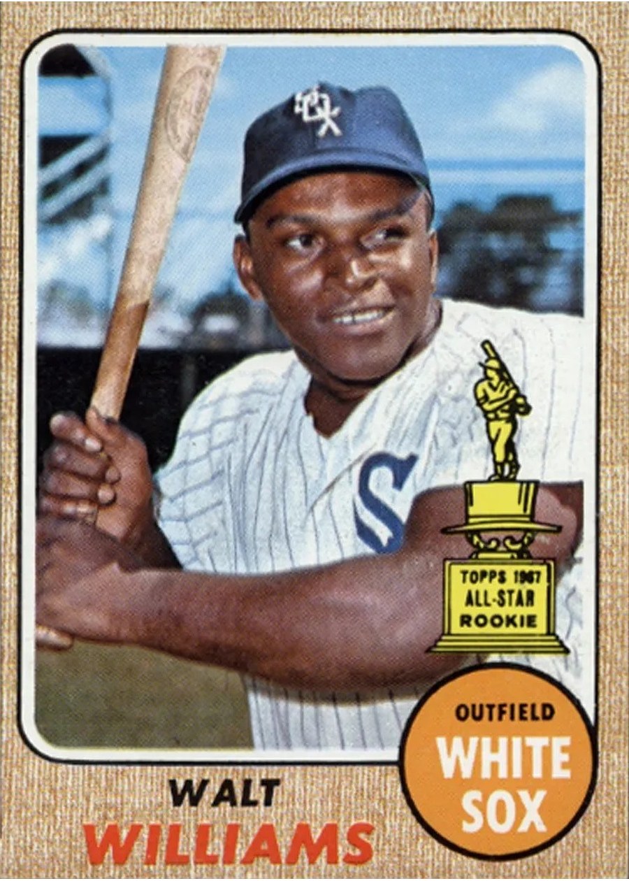 1968 Topps #172 Walt Williams, Chicago White Sox