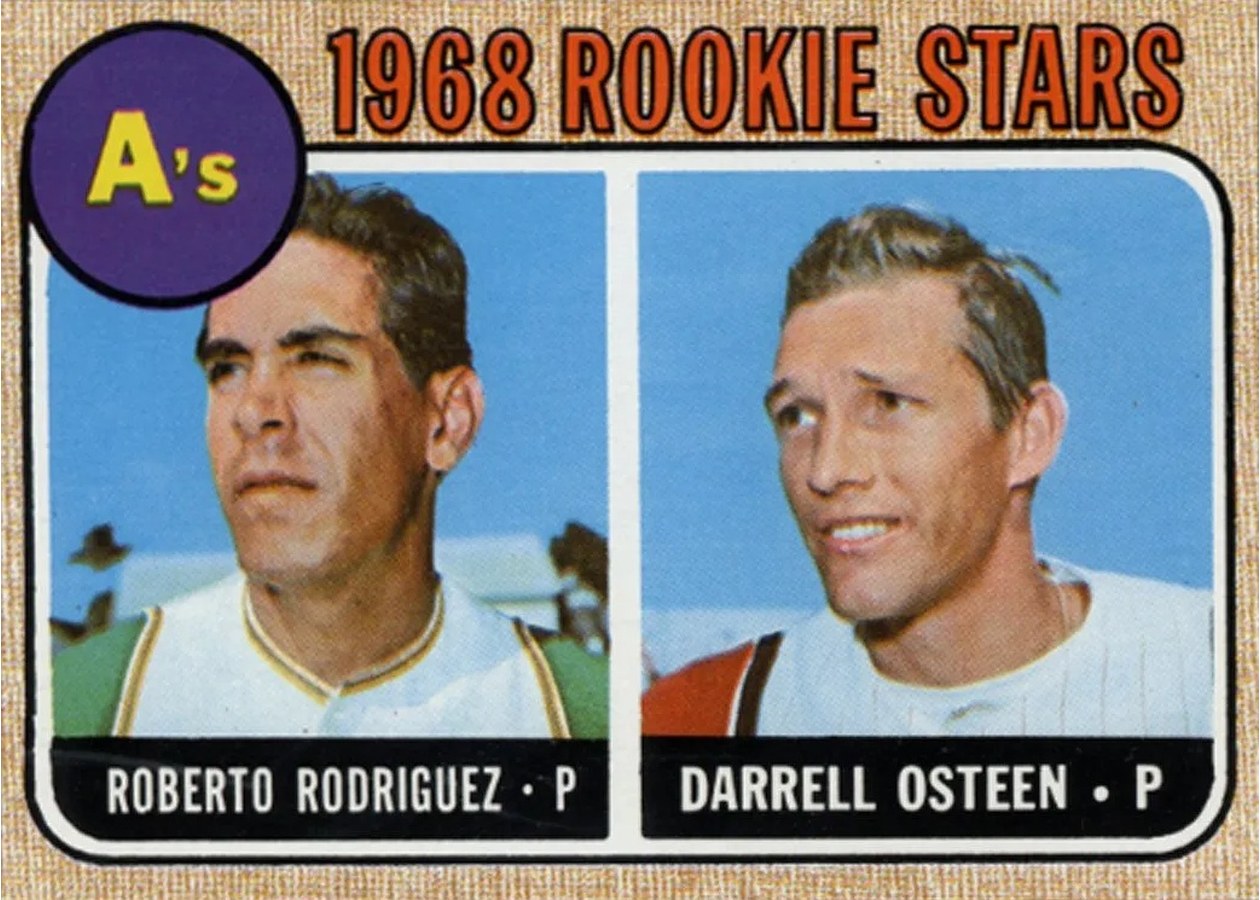 1968 Topps #199 A's 1968 Rookie Stars, Oakland Athletics