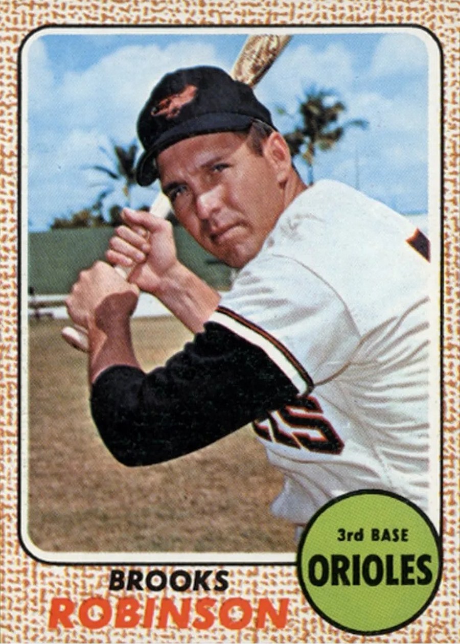 1968 Topps #20 Brooks Robinson, Baltimore Orioles