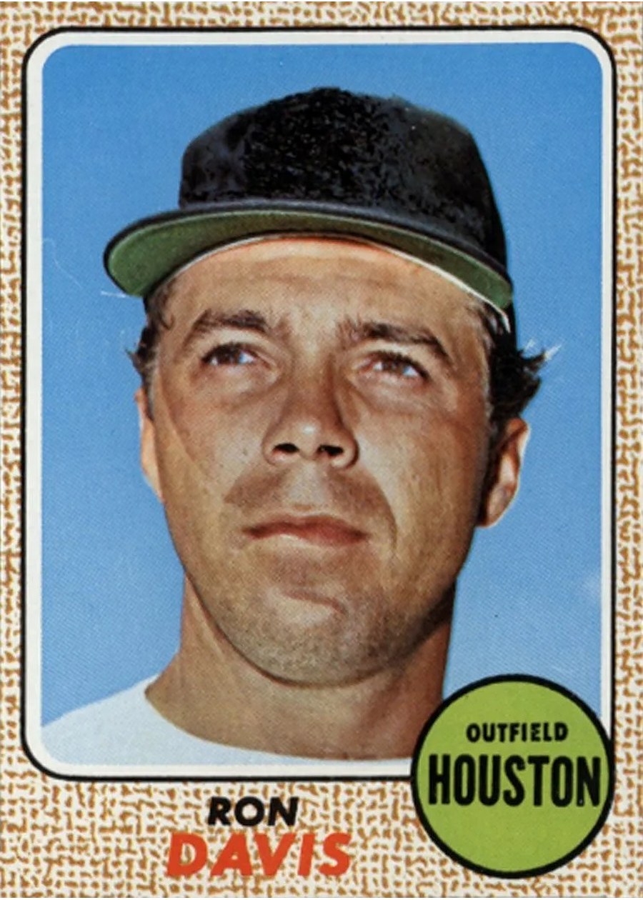 1968 Topps #21 Ron Davis, Houston Astros