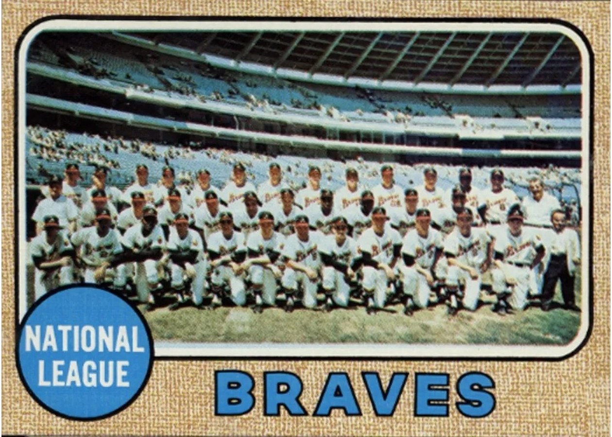 1968 Topps #221 Atlanta Braves