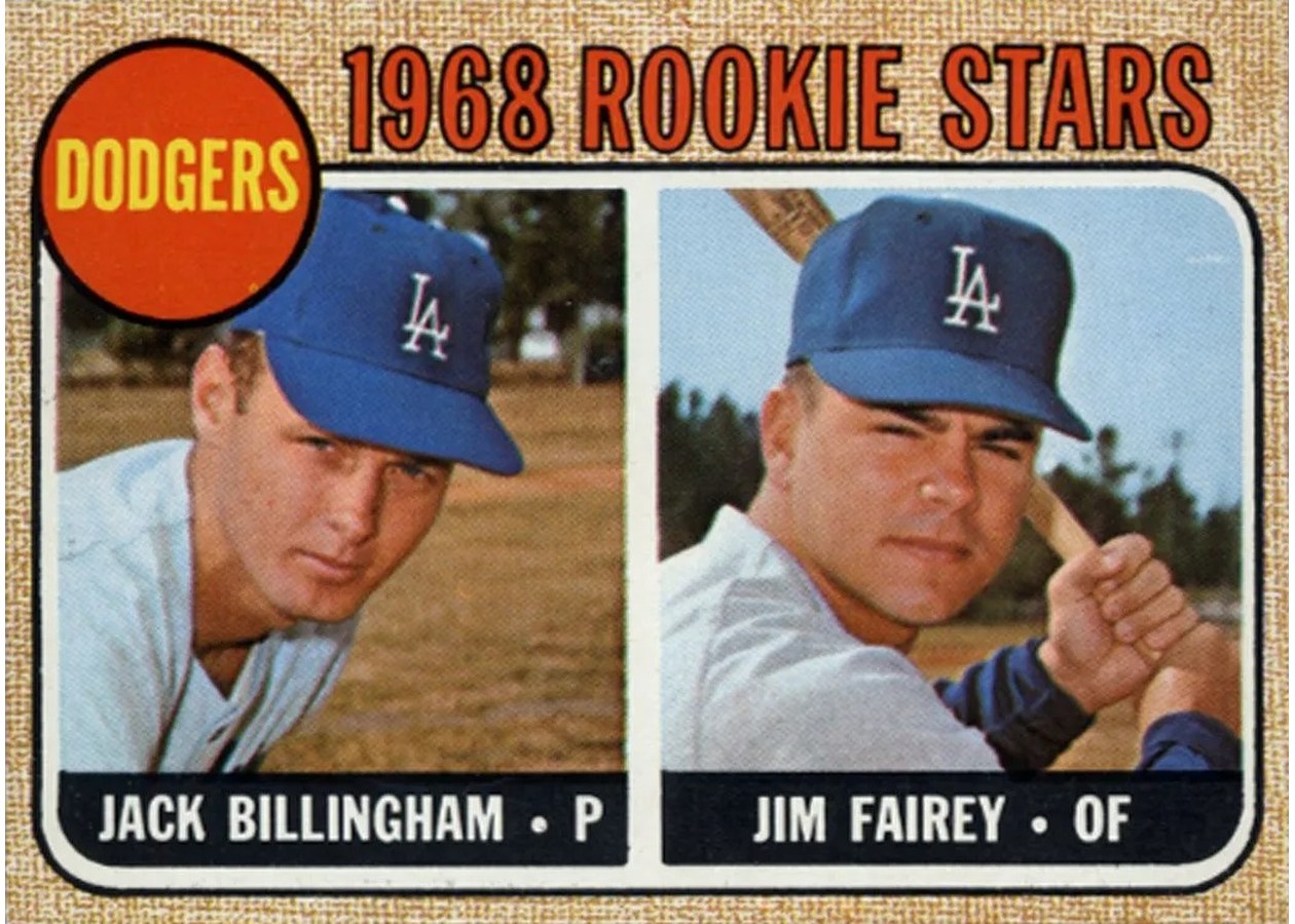 1968 Topps #228 Dodgers 1968 Rookie Stars, Los Angeles Dodgers