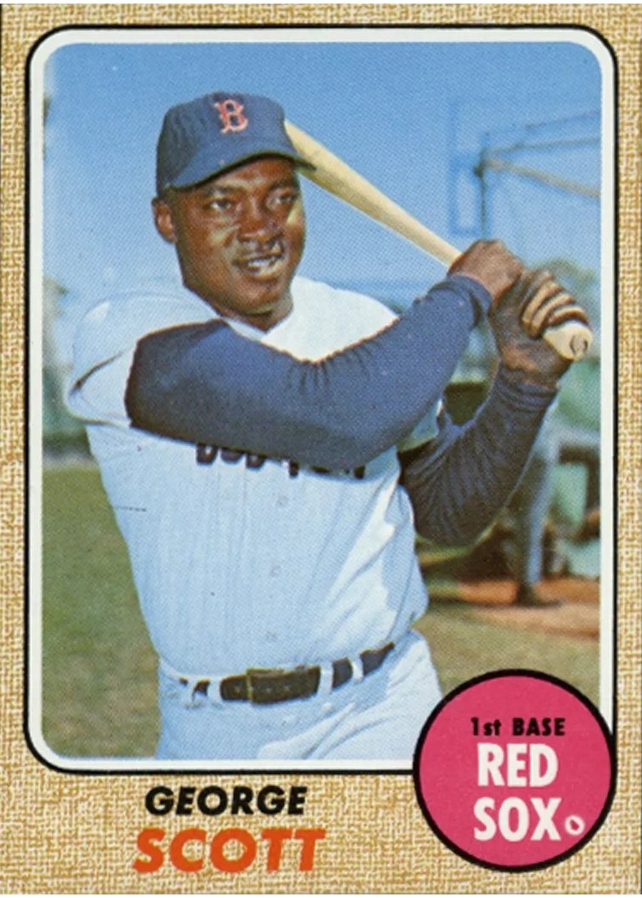 1968 Topps #233 George Scott, Boston Red Sox
