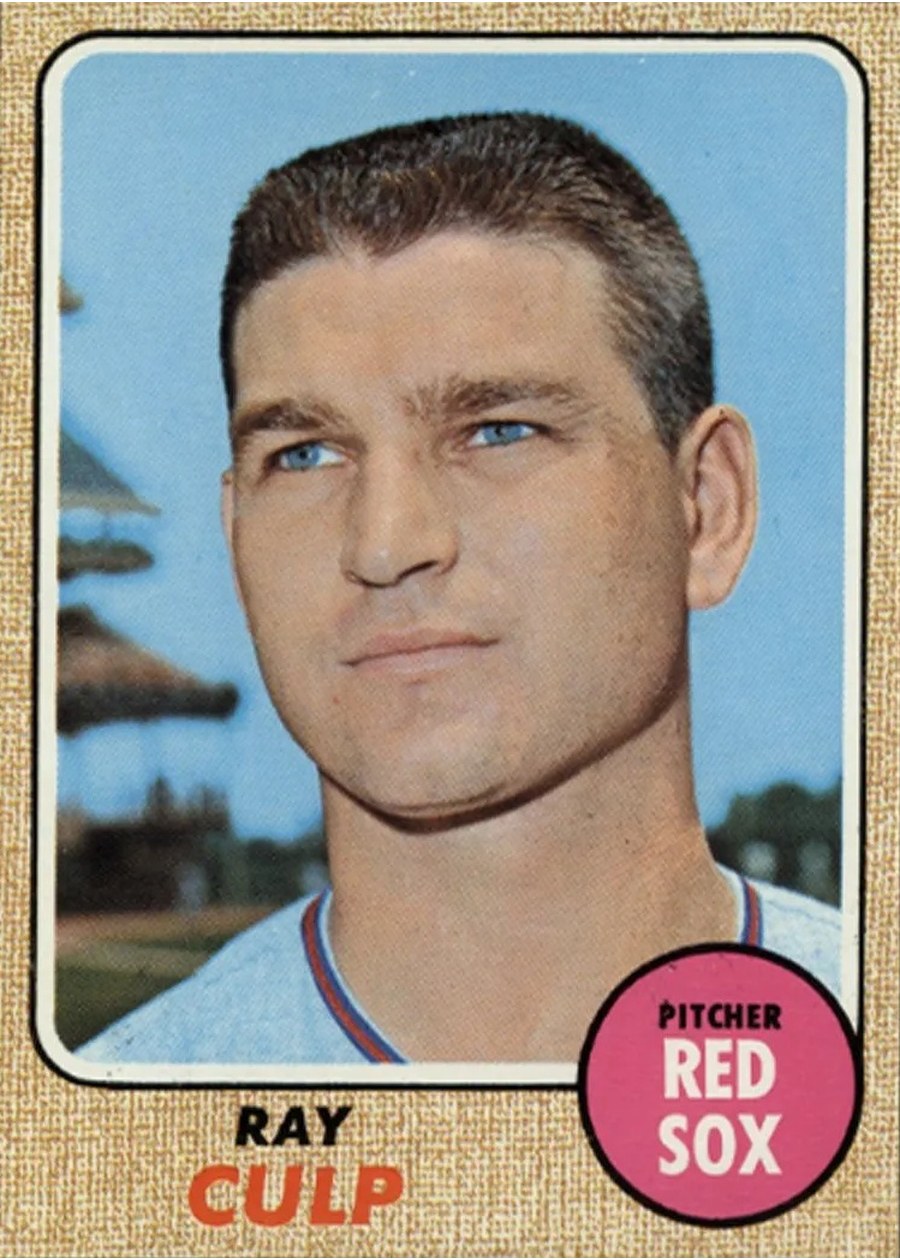 1968 Topps #272 Ray Culp, Boston Red Sox