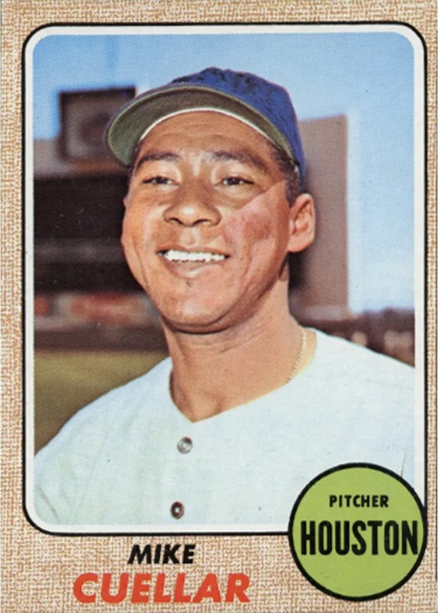 1968 Topps #274 Mike Cuellar, Houston Astros