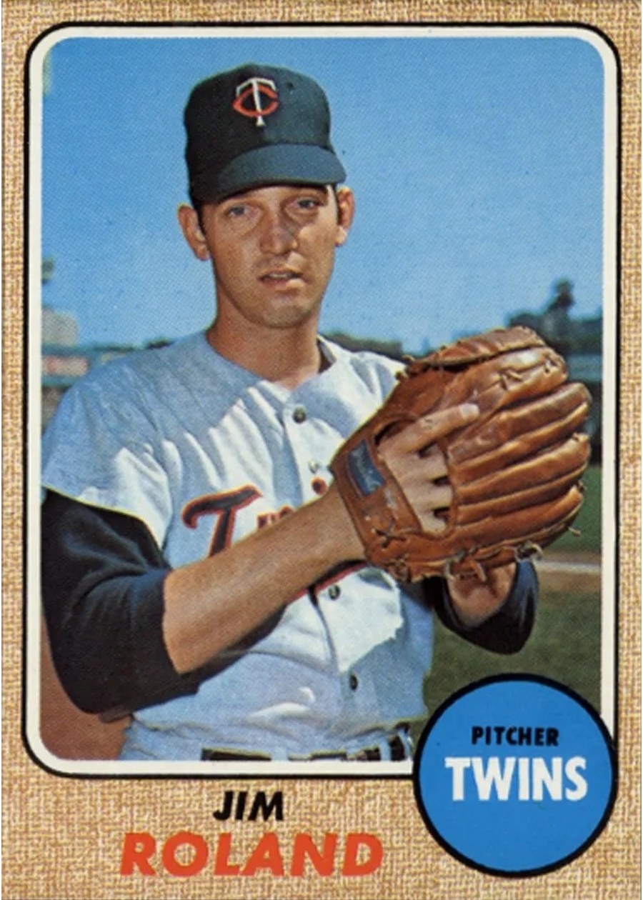 1968 Topps #276 Jim Roland, Minnesota Twins