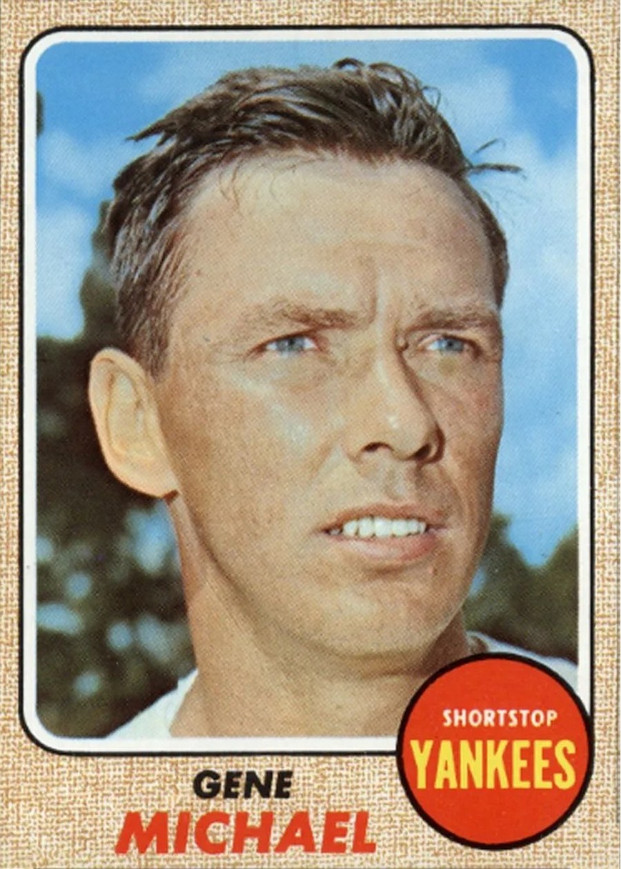 1968 Topps #299 Gene Michael, New York Yankees