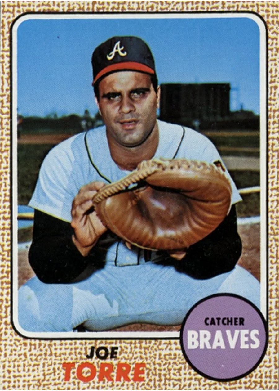 1968 Topps #30 Joe Torre, Atlanta Braves