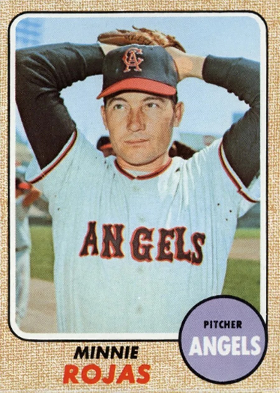 1968 Topps #305 Minnie Rojas, California Angels