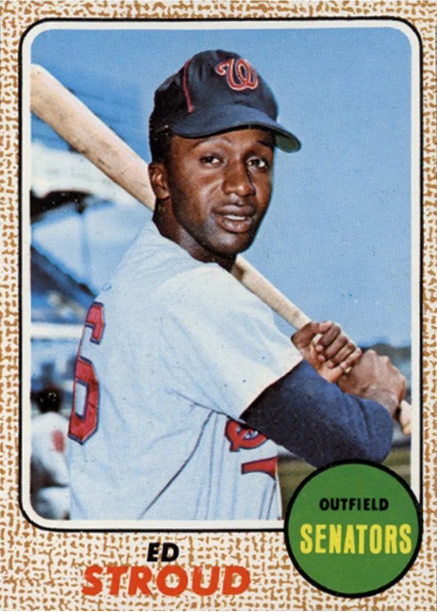 1968 Topps #31 Ed Stroud, Washington Senators