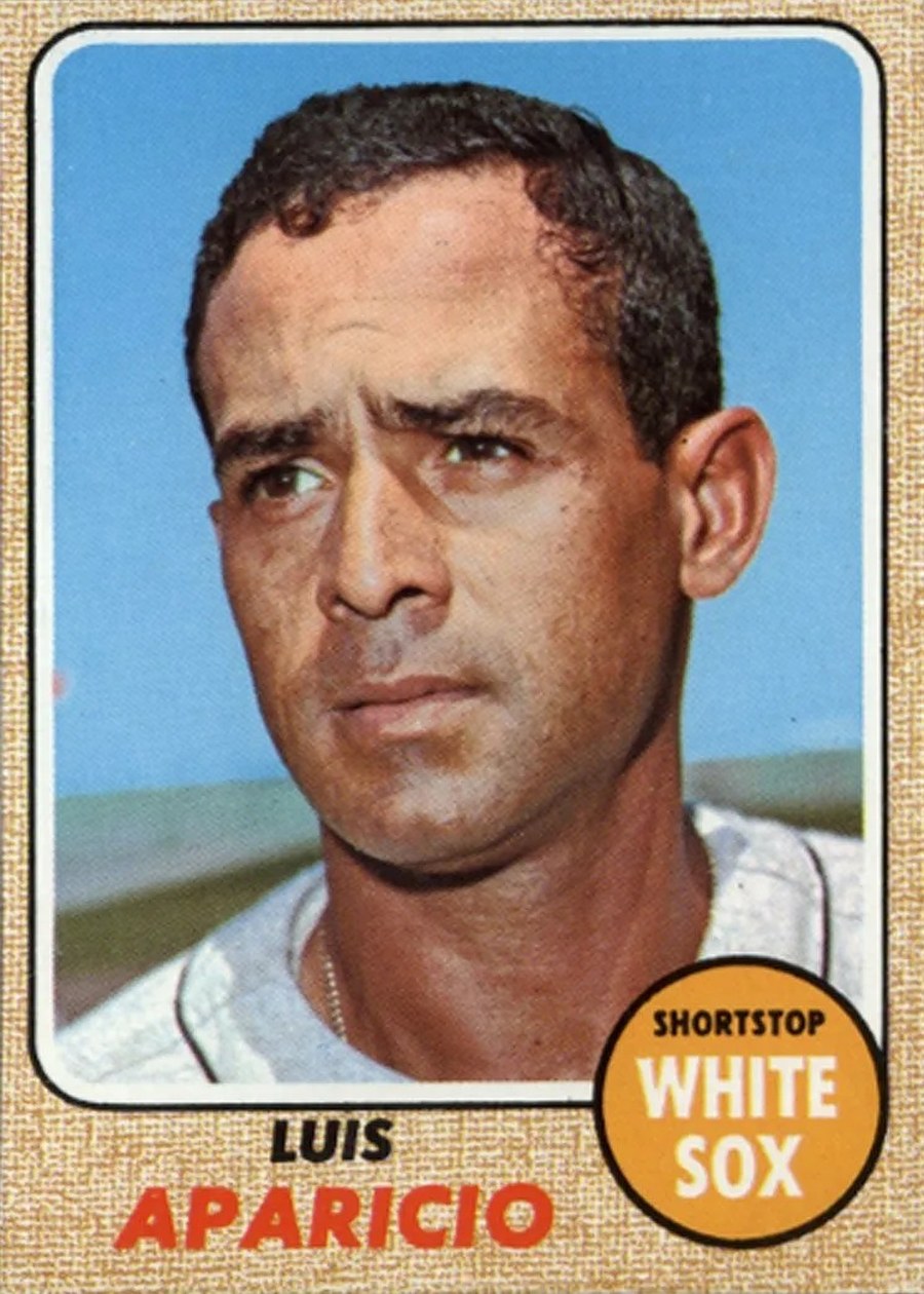 1968 Topps #310 Luis Aparicio, Chicago White Sox