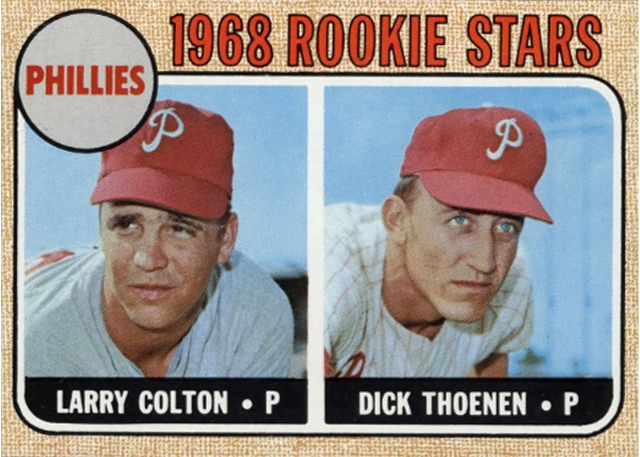 1968 Topps #348 Phillies 1968 Rookie Stars, Philadelphia Phillies