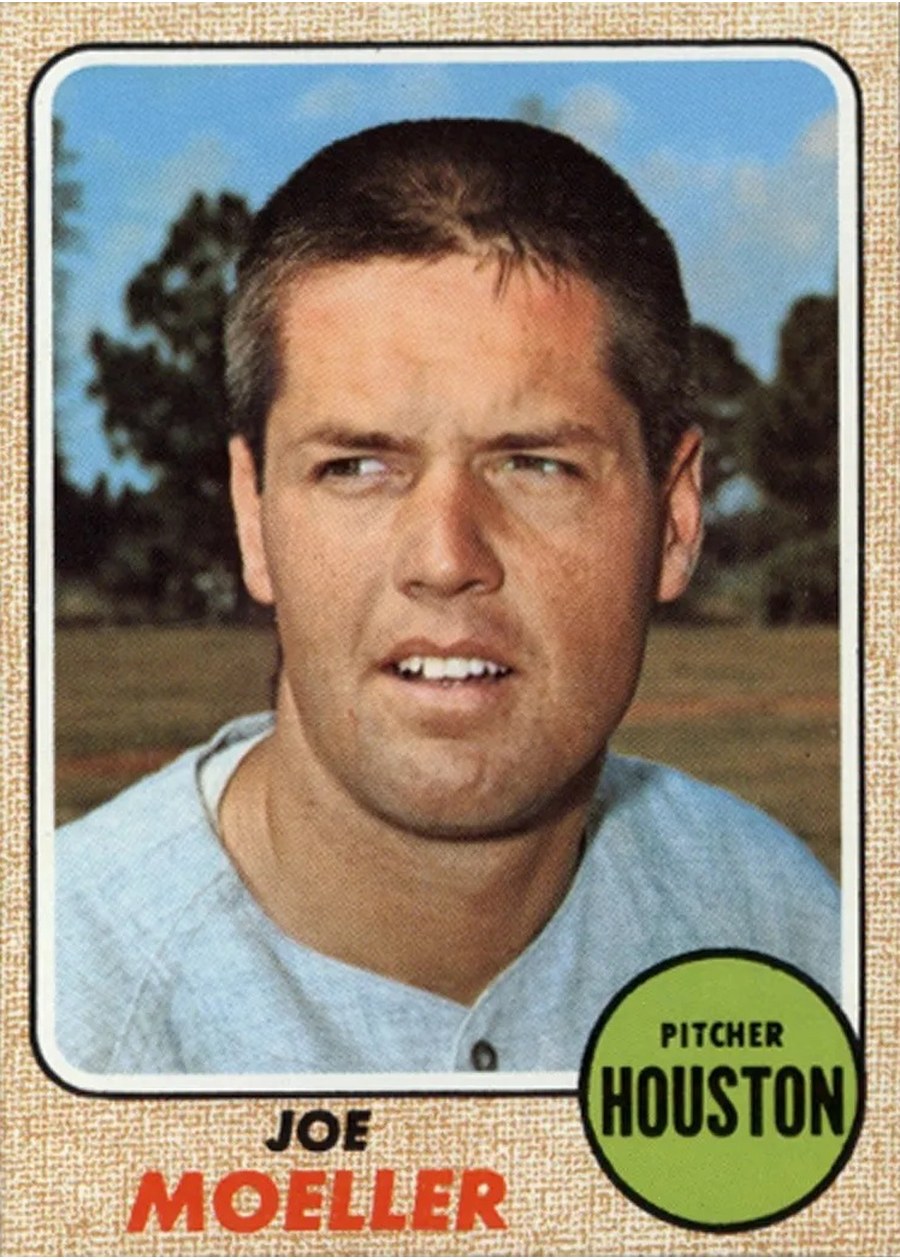 1968 Topps #359 Joe Moeller, Houston Astros