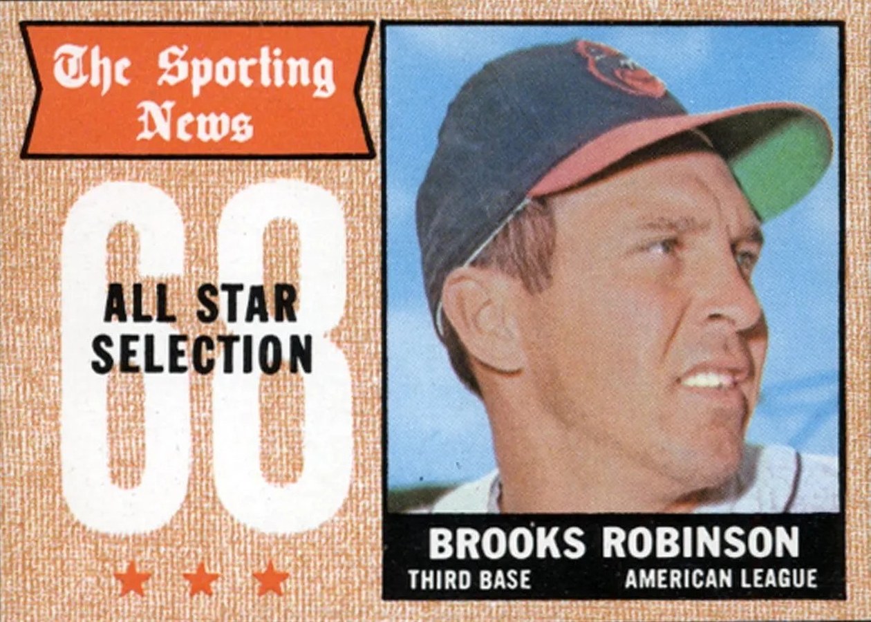 1968 Topps #365 Brooks Robinson, Baltimore Orioles