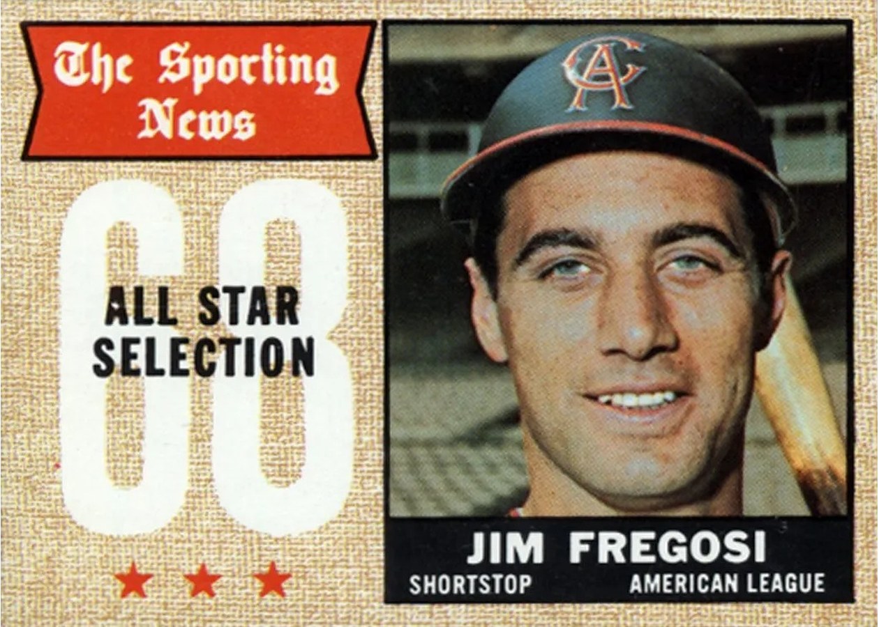 1968 Topps #367 Jim Fregosi, California Angels