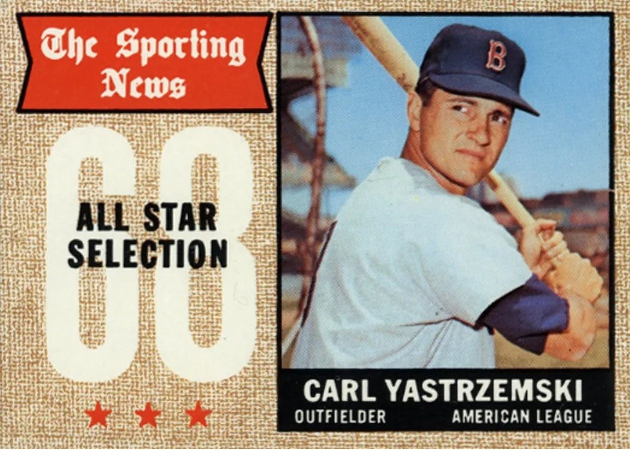1968 Topps #369 Carl Yastrzemski, Boston Red Sox