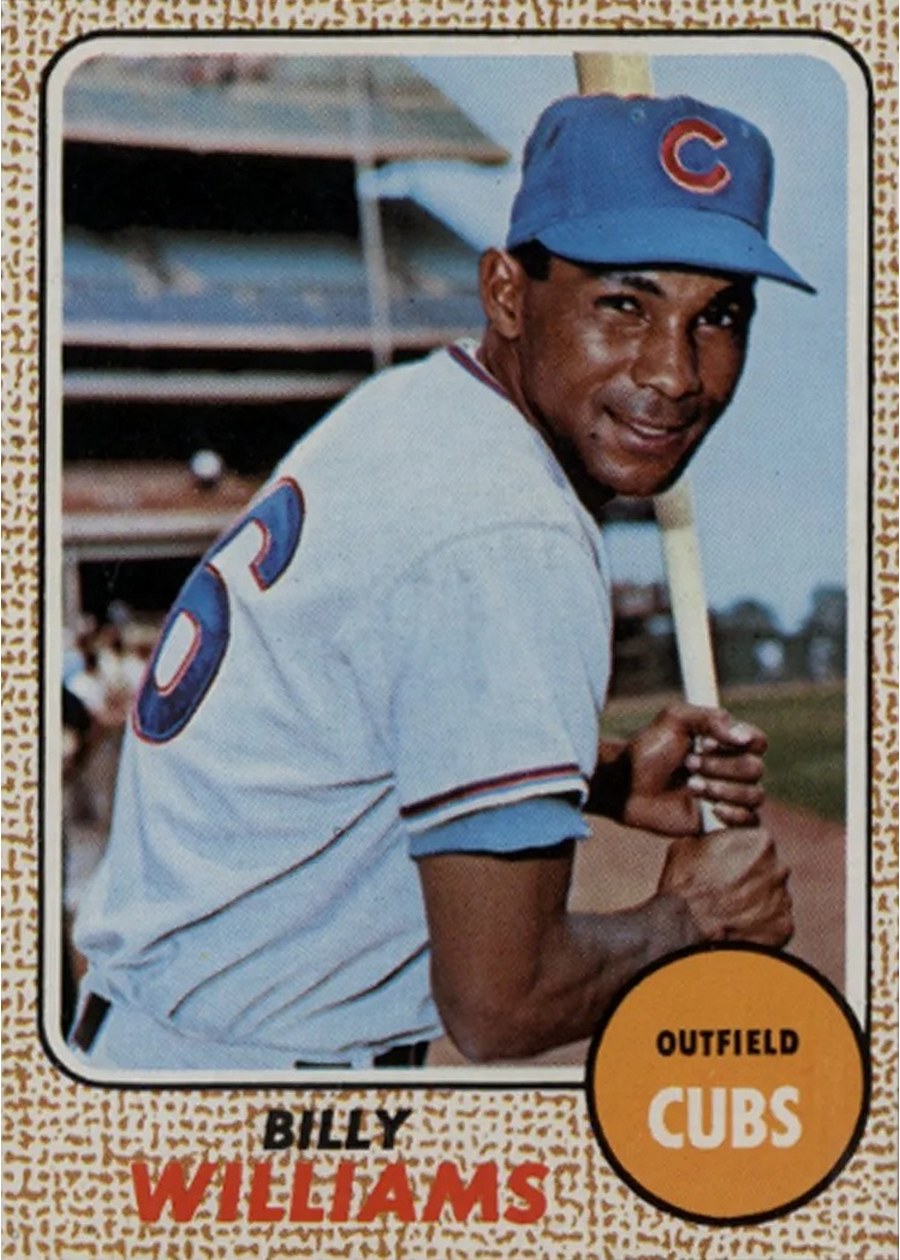 1968 Topps #37 Billy Williams, Chicago Cubs