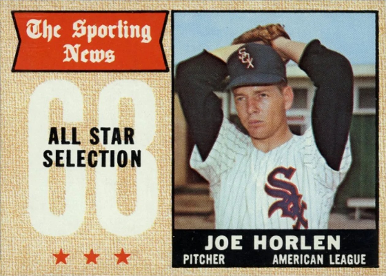 1968 Topps #377 Joe Horlen, Chicago White Sox
