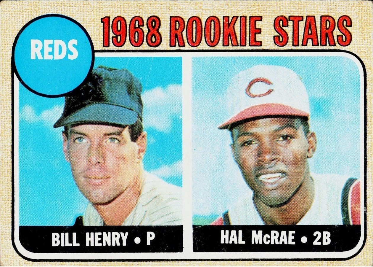 1968 Topps #384 Reds 1968 Rookie Stars, Cincinnati Reds