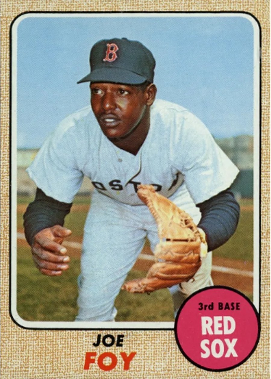 1968 Topps #387 Joe Foy, Boston Red Sox
