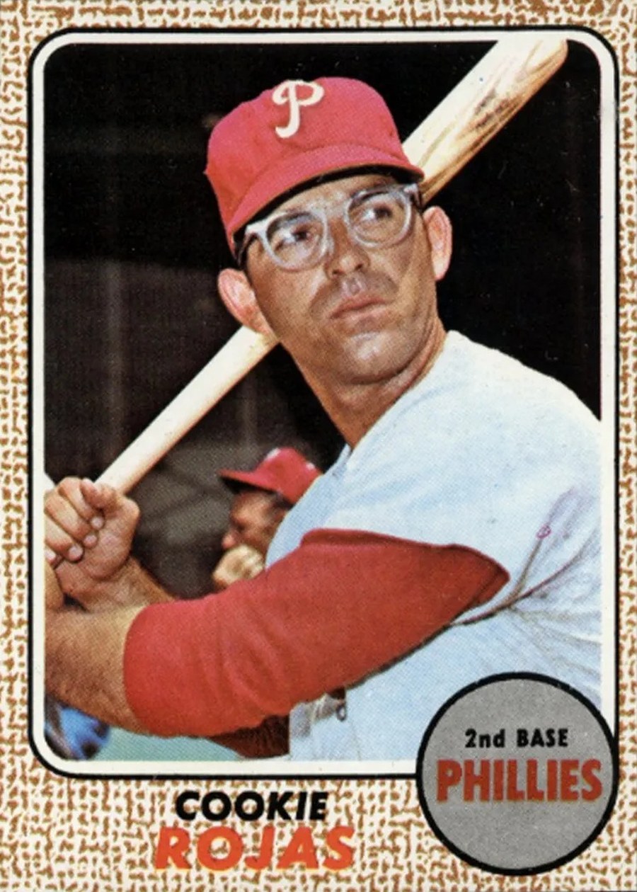 1968 Topps #39 Cookie Rojas, Philadelphia Phillies