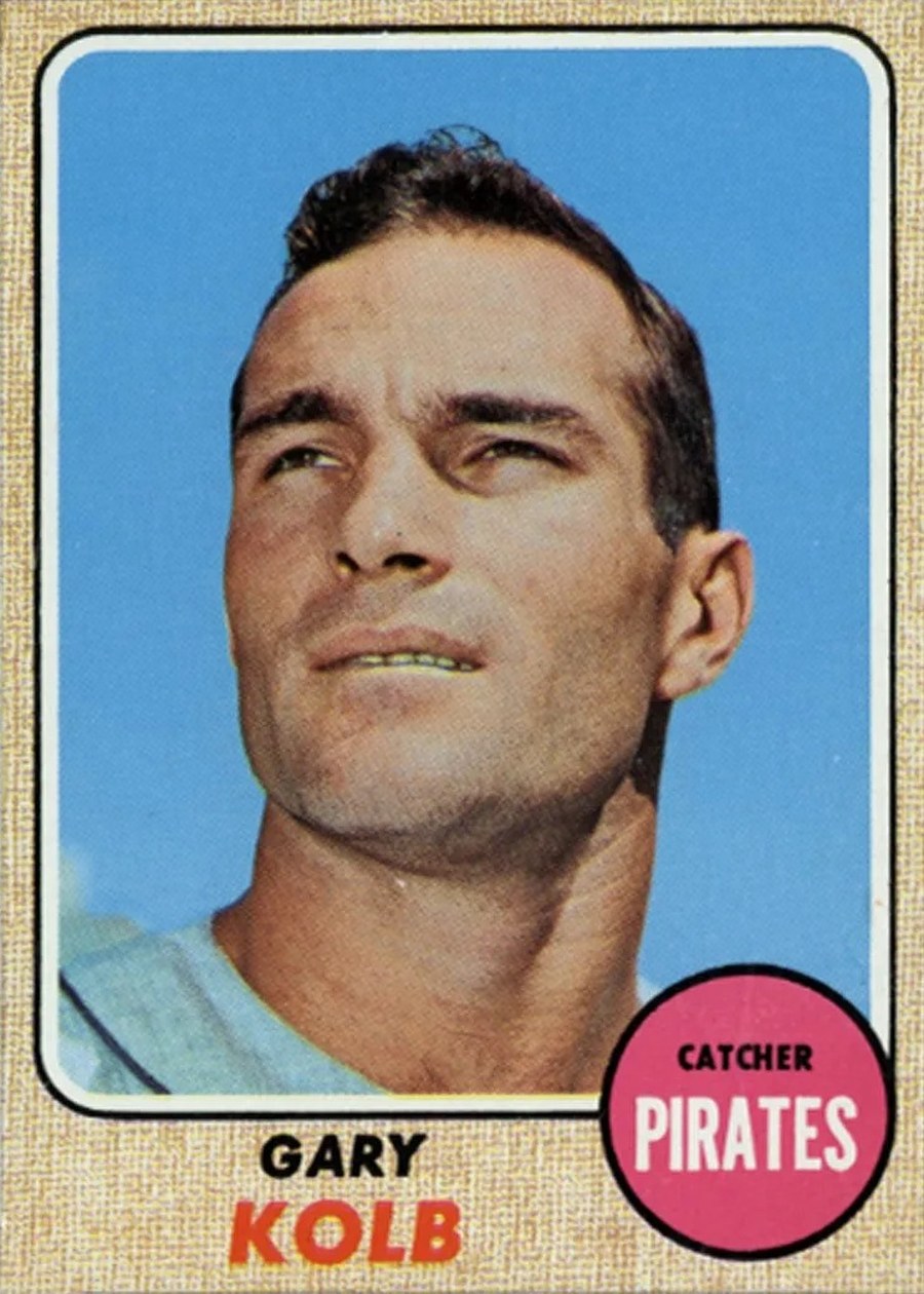 1968 Topps #407 Gary Kolb, Pittsburgh Pirates