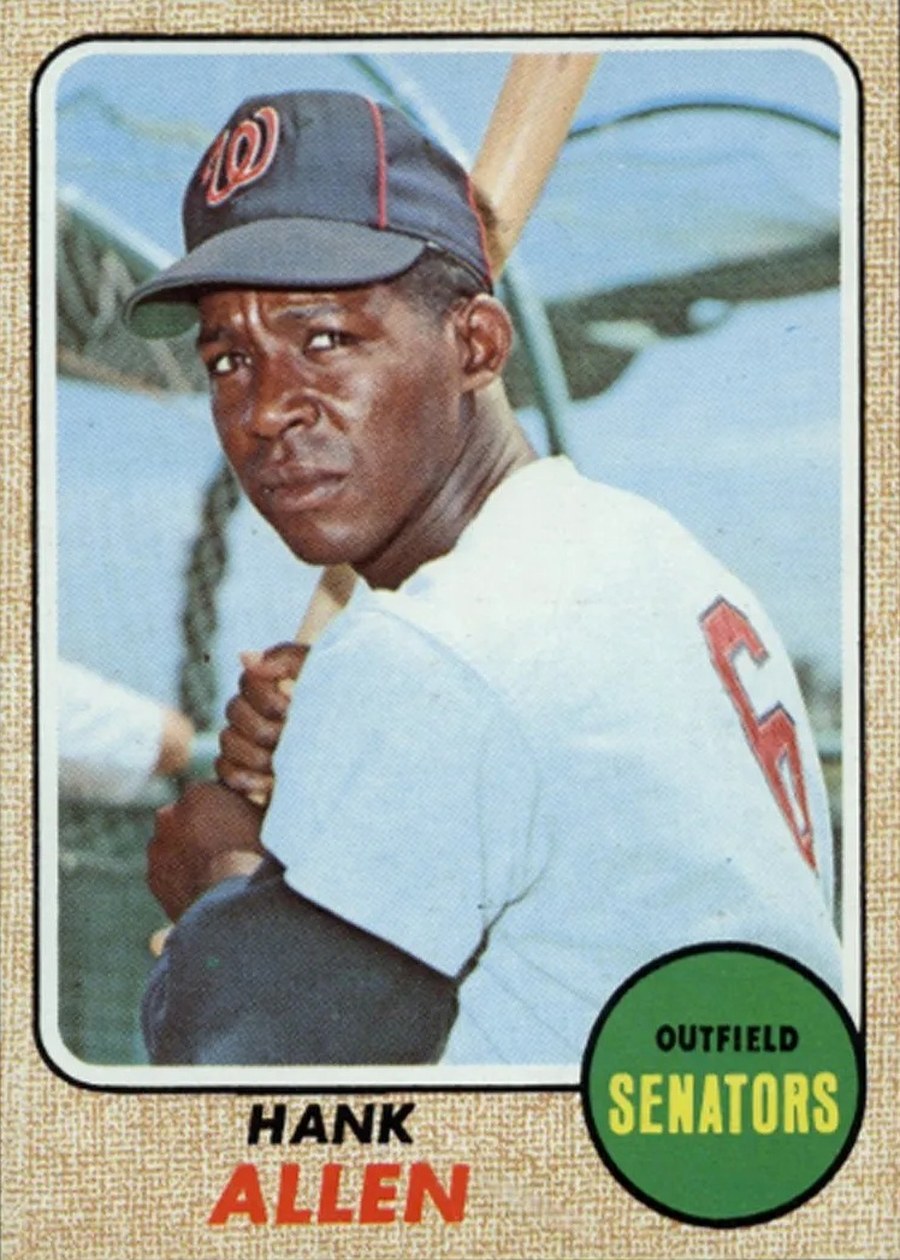 1968 Topps #426 Hank Allen, Washington Senators