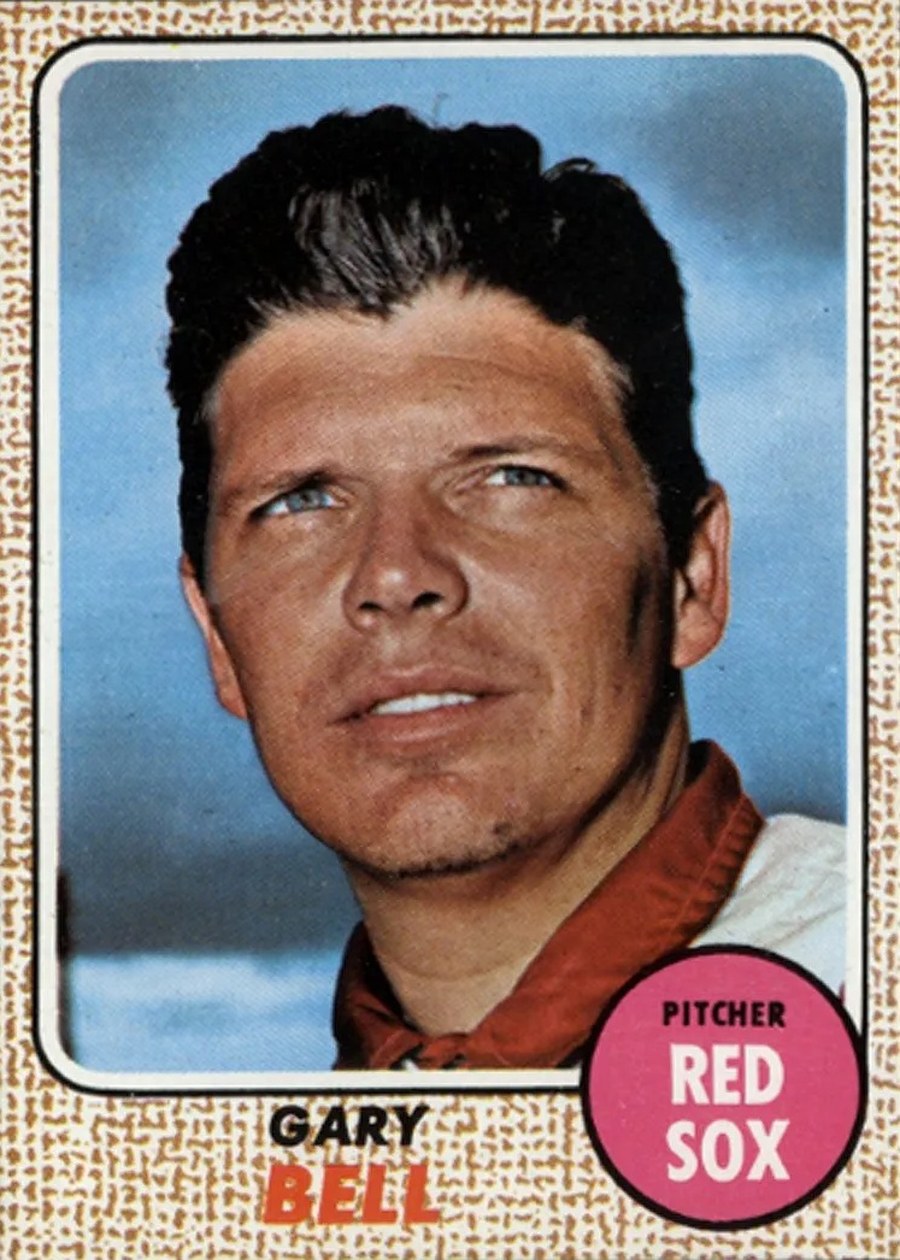 1968 Topps #43 Gary Bell, Boston Red Sox