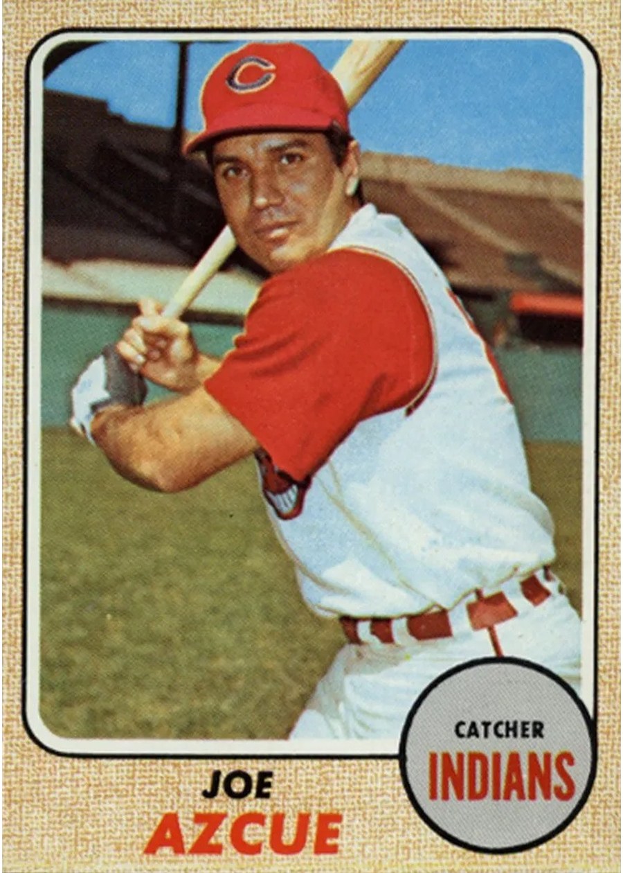 1968 Topps #443 Joe Azcue, Cleveland Indians