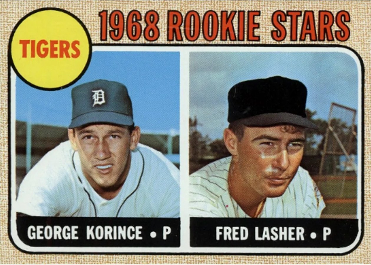 1968 Topps #447 Tigers 1968 Rookie Stars, Detroit Tigers
