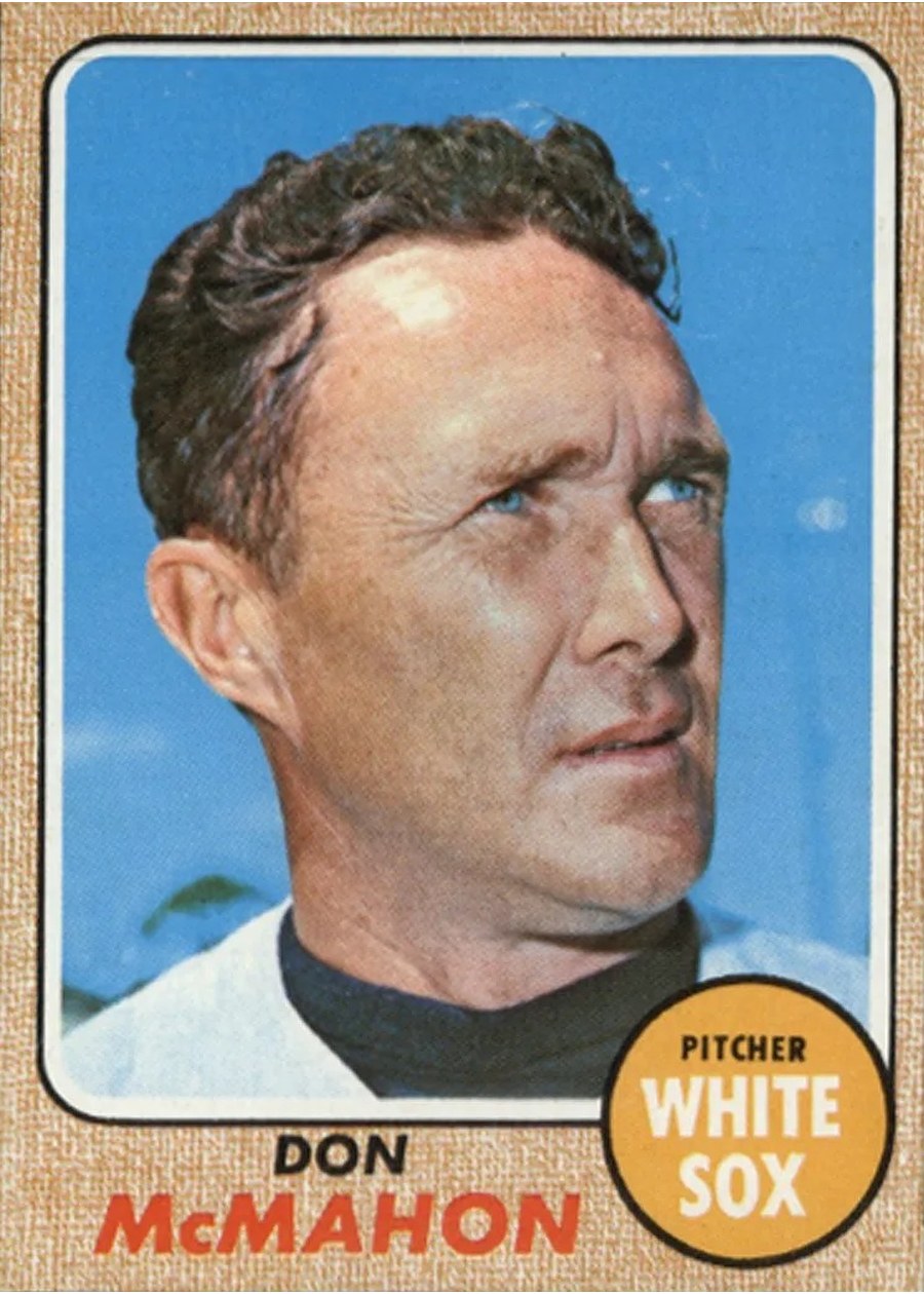 1968 Topps #464 Don McMahon, Chicago White Sox