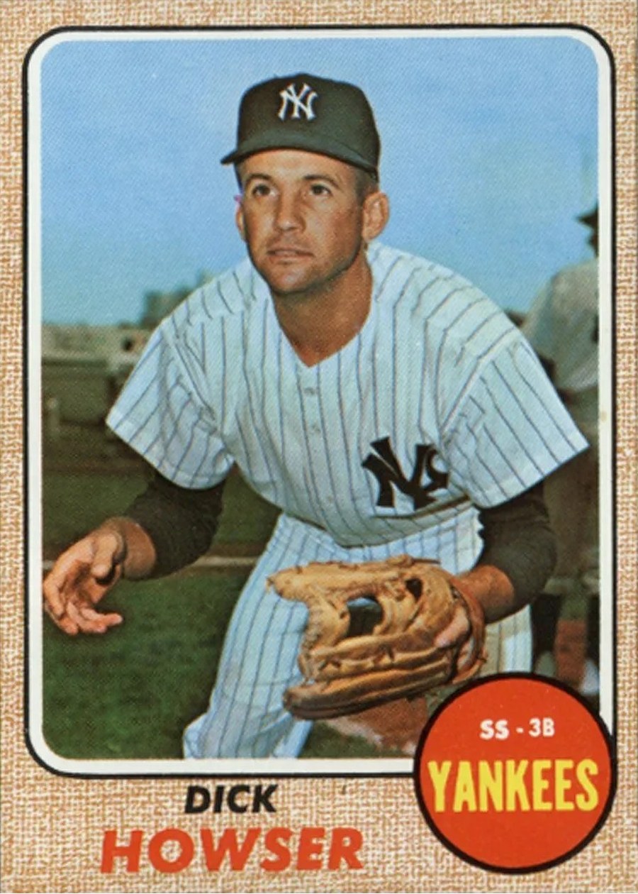 1968 Topps #467 Dick Howser, New York Yankees