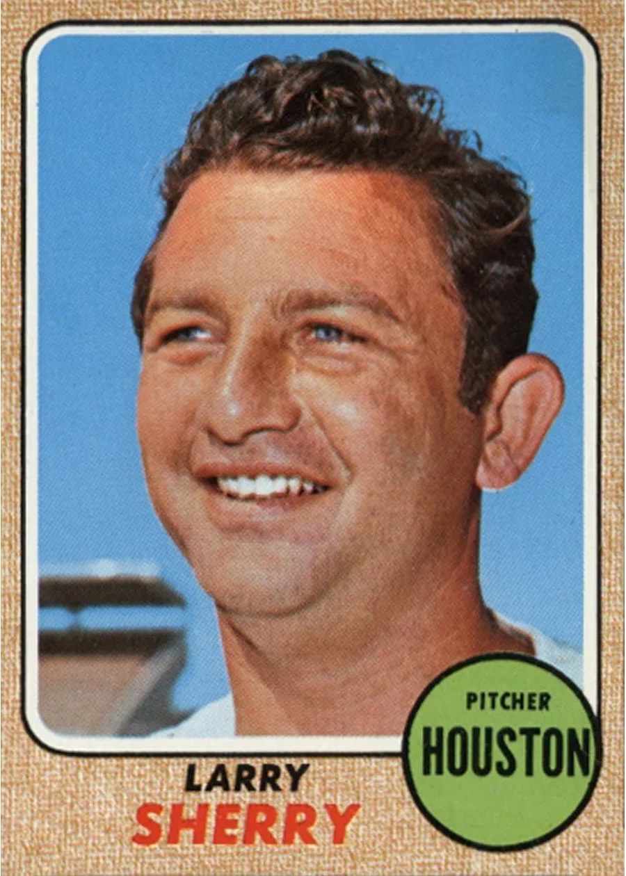 1968 Topps #468 Larry Sherry, Houston Astros