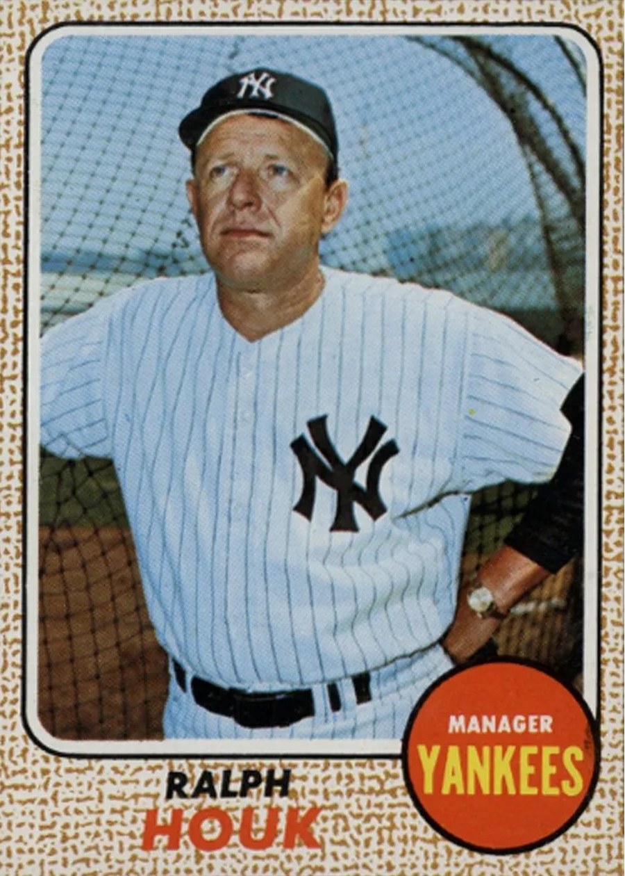 1968 Topps #47 Ralph Houk, New York Yankees